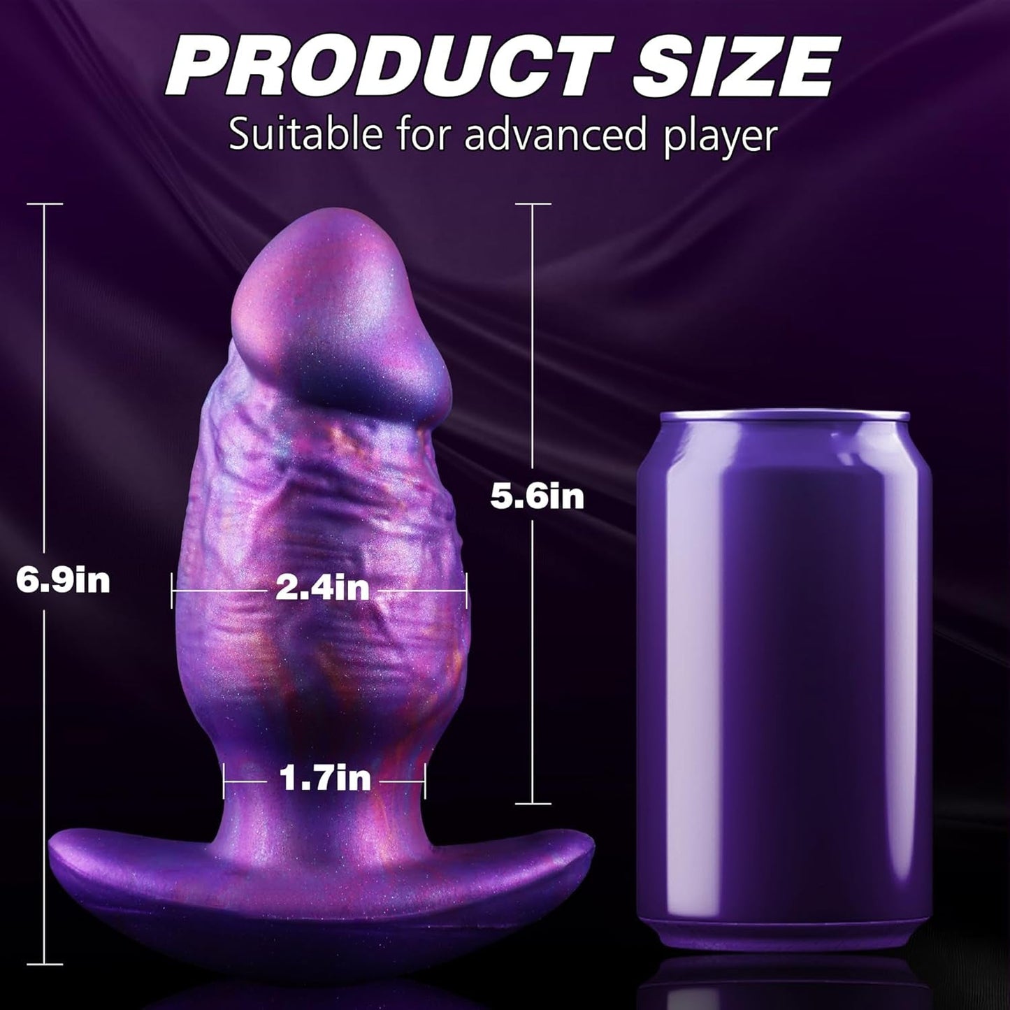 TitanTaper Large Remote - Controlled Vibrating Butt Plug - Vixen | Nova Network
