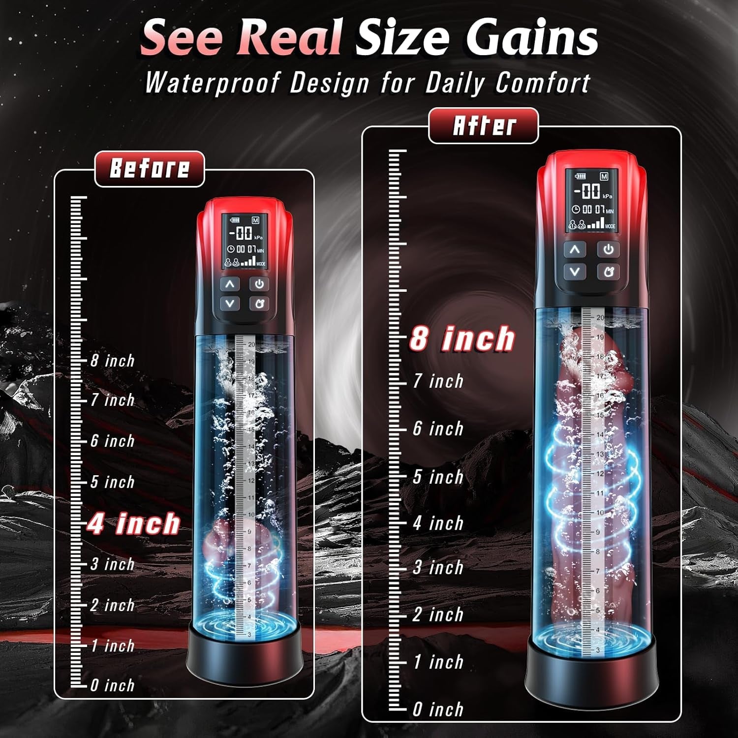 TitanVac Pro Digital Display Penis Pump - Vixen | Nova Network