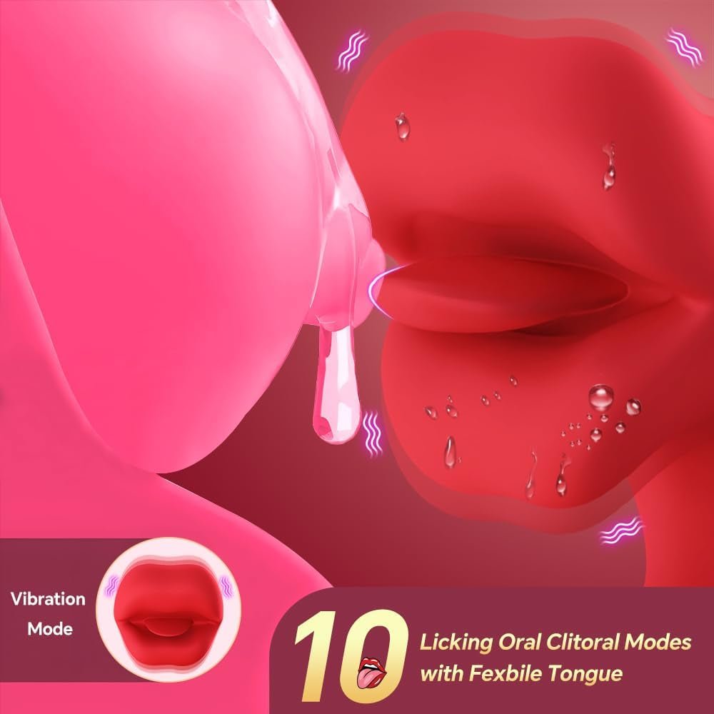 TongueBloom Swinging Tongue G - Spot Vibrator - Vixen | Nova Network