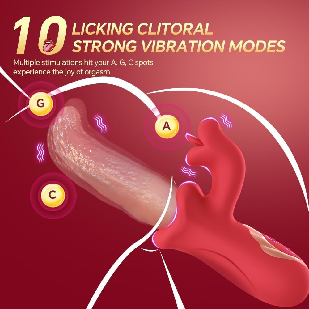 TongueBloom Swinging Tongue G - Spot Vibrator - Vixen | Nova Network