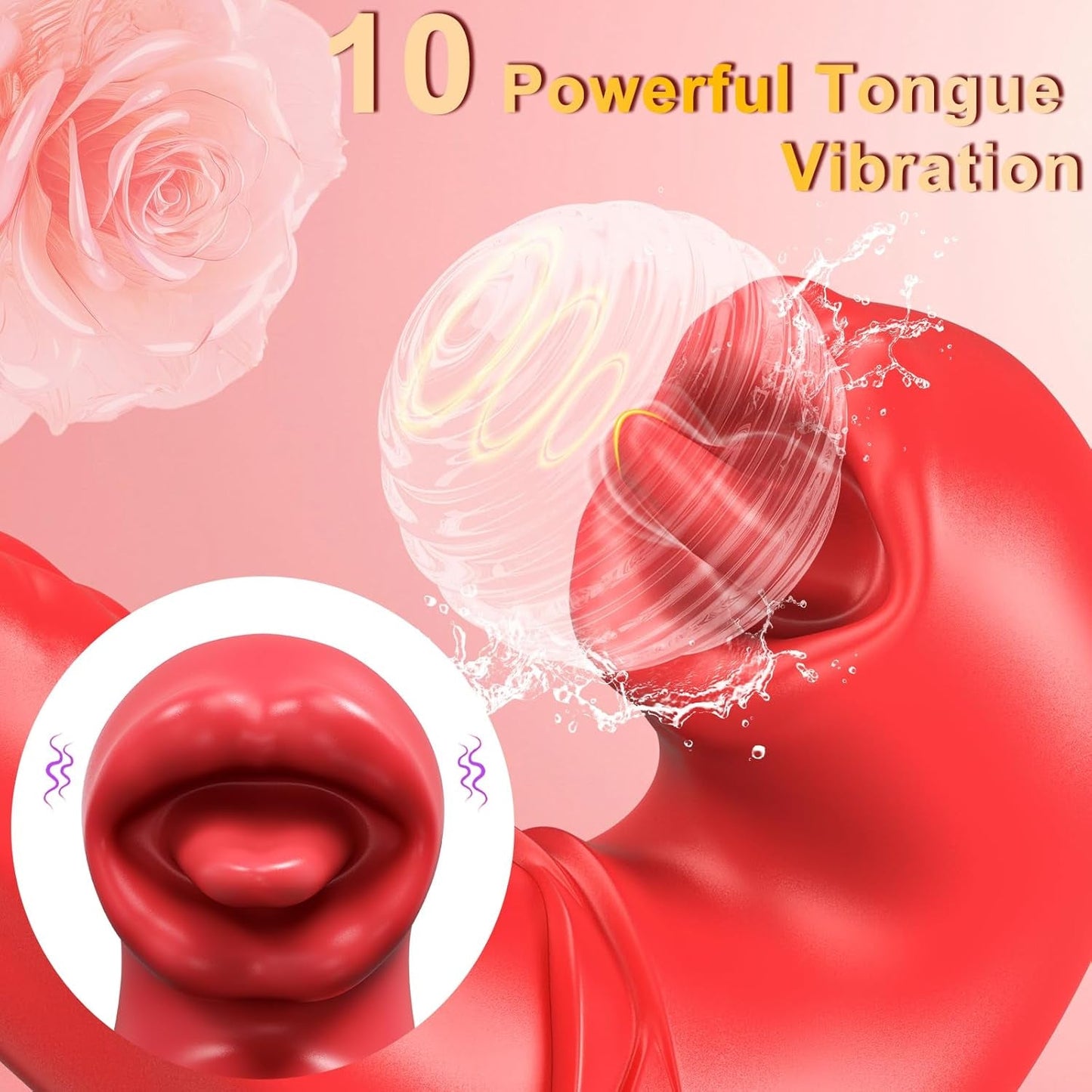 TongueMuse App Control Tongue Flapping Vibrator - Vixen | Nova Network