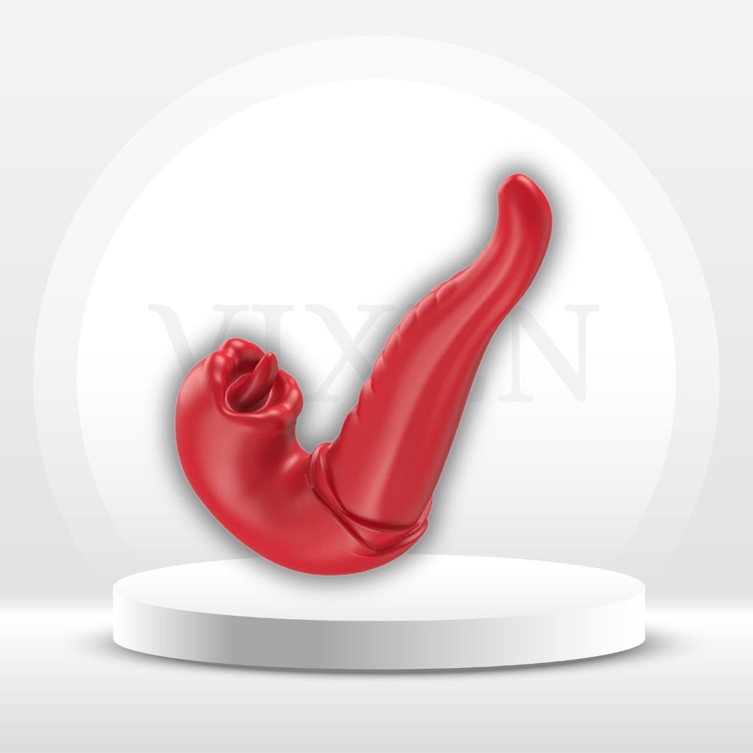 TongueMuse App Control Tongue Flapping Vibrator - Vixen | Nova Network