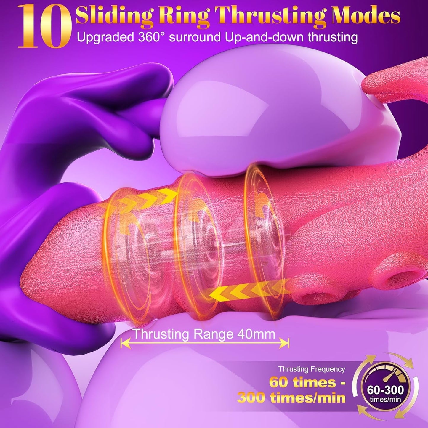 TongueRush App - Controlled Tongue Rabbit Vibrator - Vixen | Nova Network