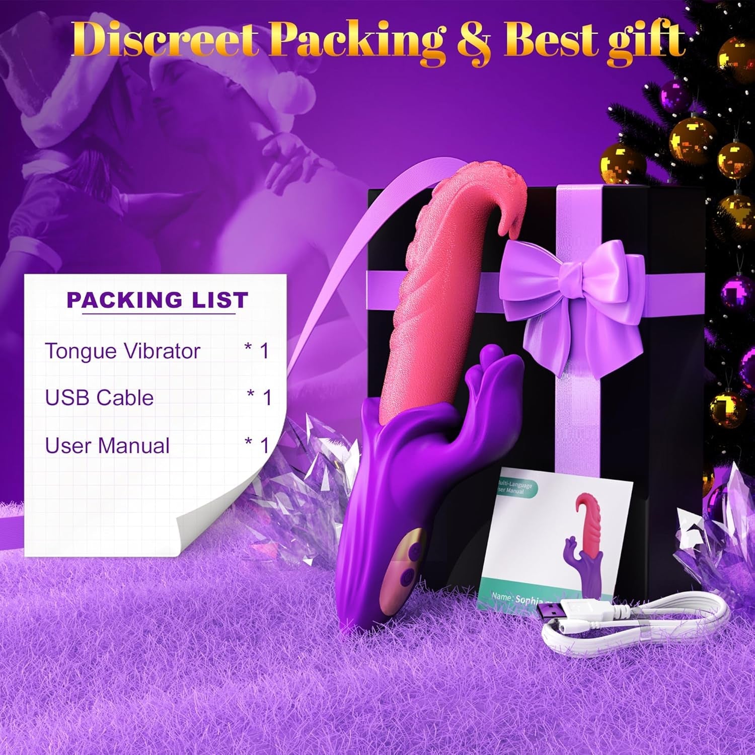 TongueRush App - Controlled Tongue Rabbit Vibrator - Vixen | Nova Network