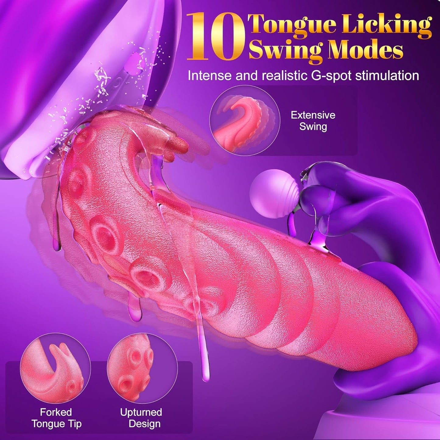 TongueRush App - Controlled Tongue Rabbit Vibrator - Vixen | Nova Network