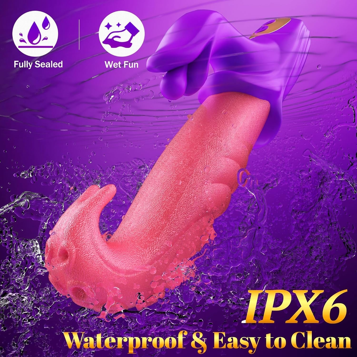 TongueRush App - Controlled Tongue Rabbit Vibrator - Vixen | Nova Network