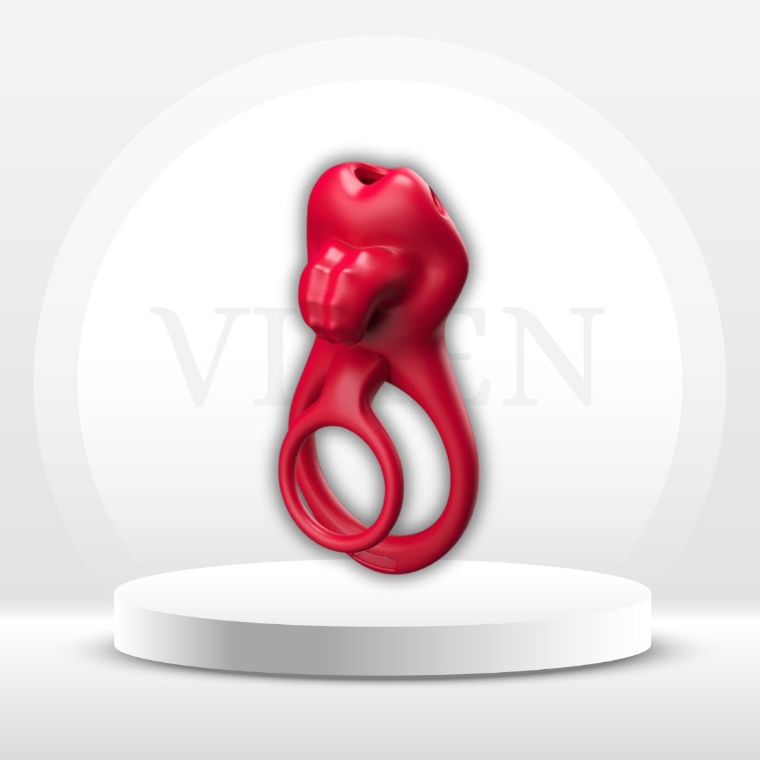TongueSwitch 2 - in - 1 Wearable Couples Cock Ring - Vixen | Nova Network