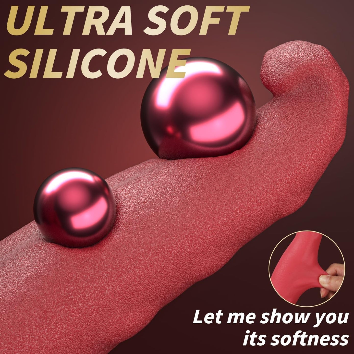 TongueThrust Multi - Stimulation Thrusting Dildo Vibrator - Vixen | Nova Network