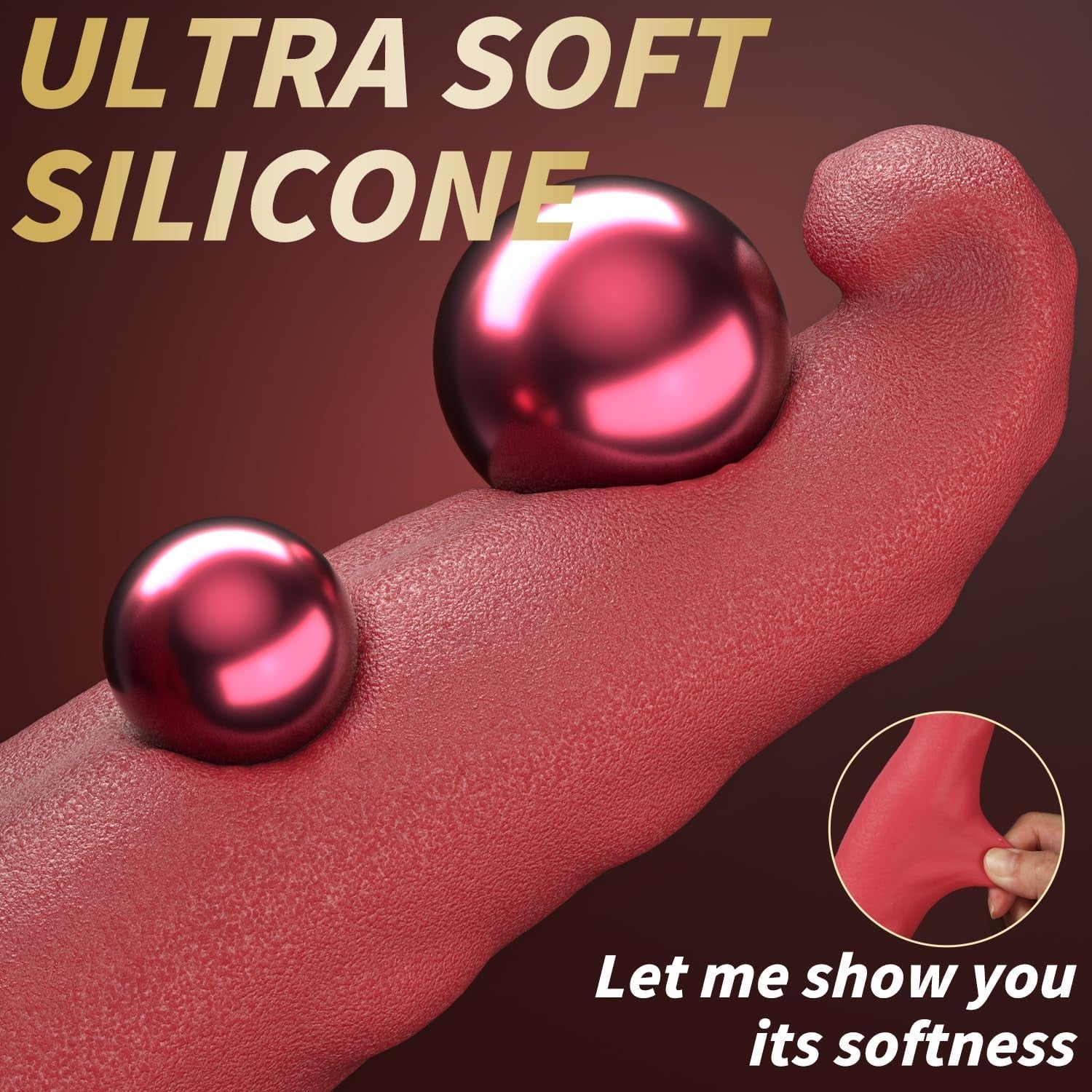 TongueThrust Multi - Stimulation Thrusting Dildo Vibrator - Vixen | Nova Network