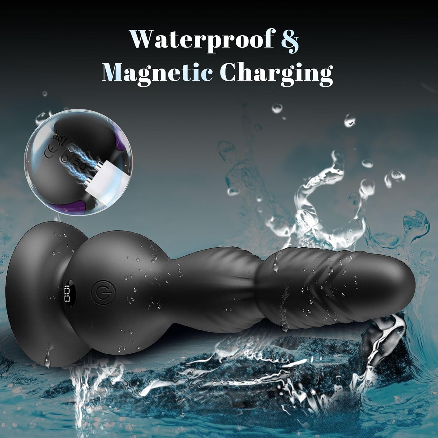TorqueBeads 6 - in - 1 Rotating Prostate Massager - Vixen | Nova Network