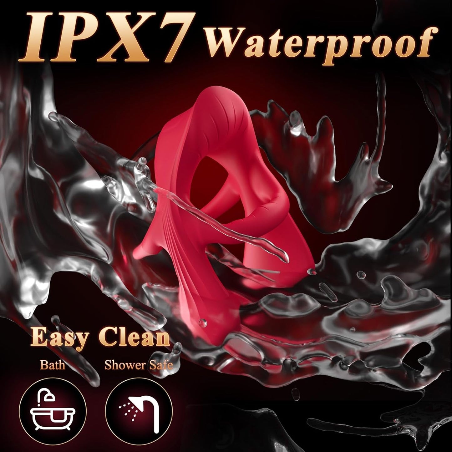 TorqueWave AI Triple Motor Cock Ring - Vixen | Nova Network