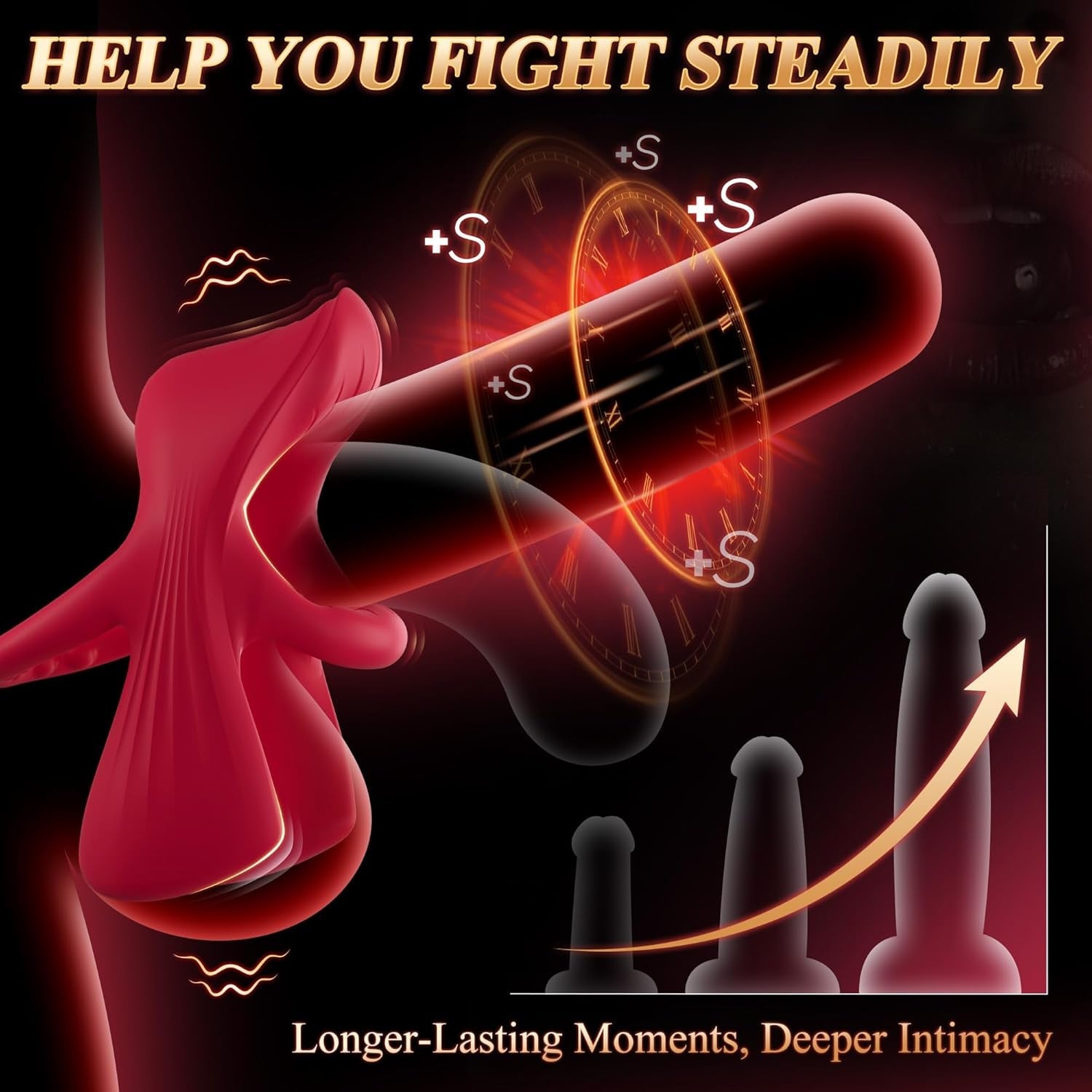 TorqueWave AI Triple Motor Cock Ring - Vixen | Nova Network