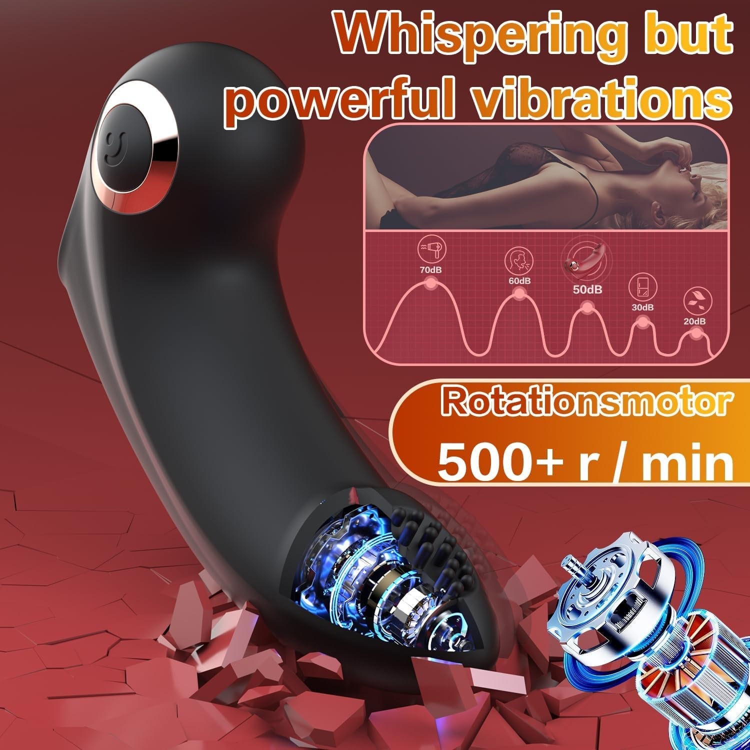 TouchMuse Mini Fingering Vibrator for Couples - Vixen | Nova Network