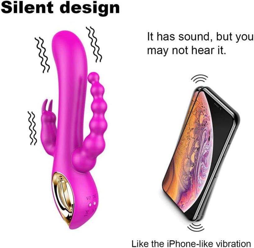 TriBloom 3 - in - 1 Rabbit Vibrator - Vixen | Nova Network