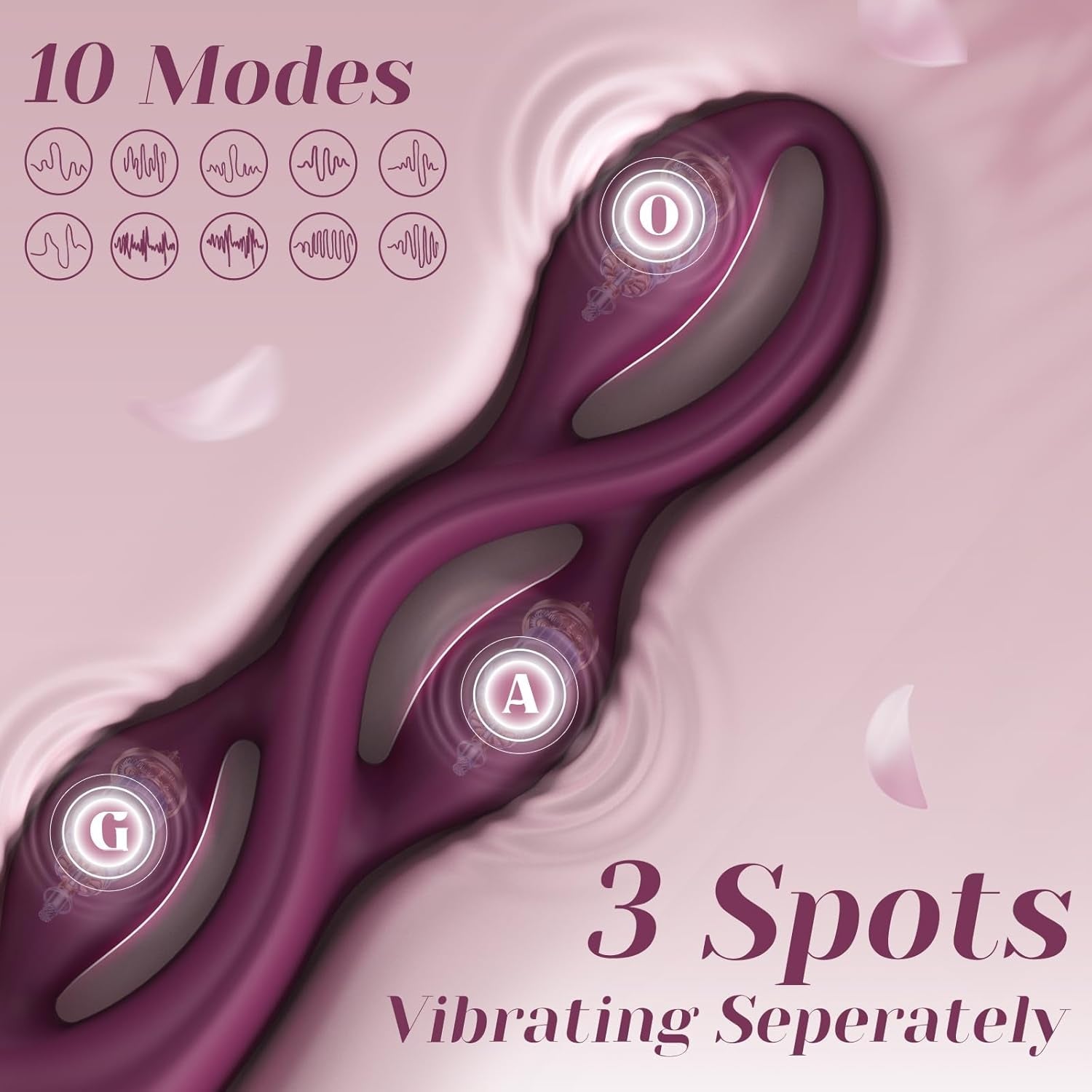 TriCurve 360 G - Spot Pleasure Wand - Vixen | Nova Network