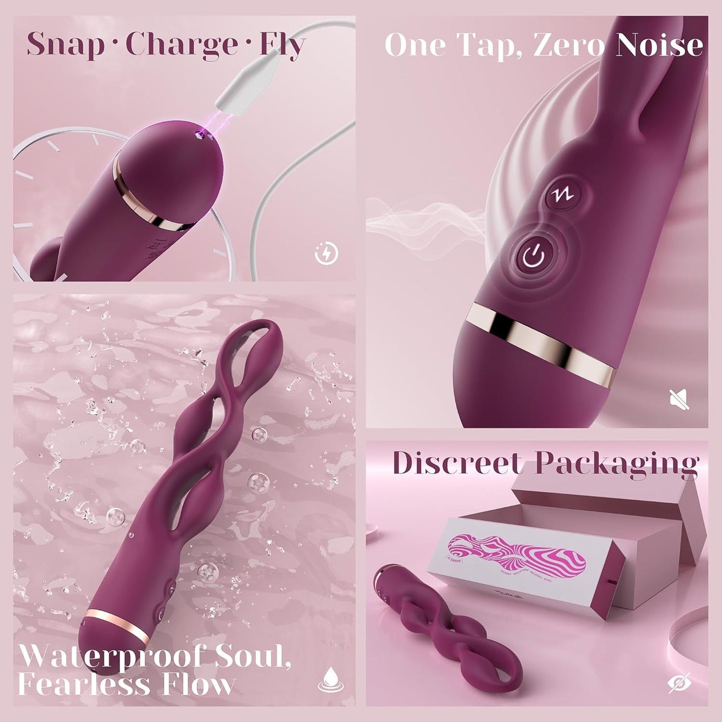 TriCurve 360 G - Spot Pleasure Wand - Vixen | Nova Network