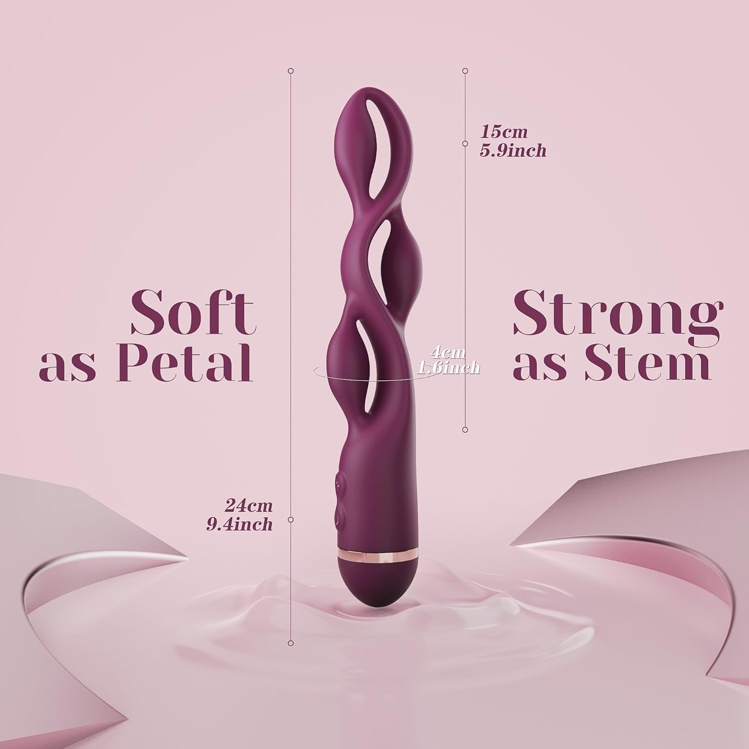 TriCurve 360 G - Spot Pleasure Wand - Vixen | Nova Network