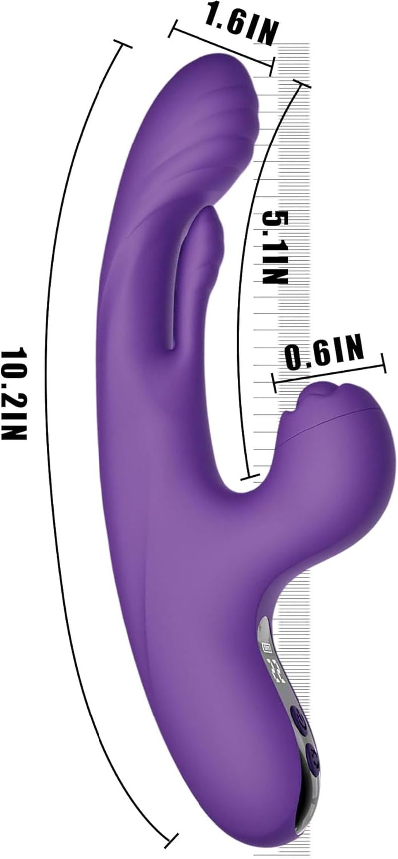TriLush 3 - in - 1 Flapping App Control G - Spot Vibrator - Vixen | Nova Network