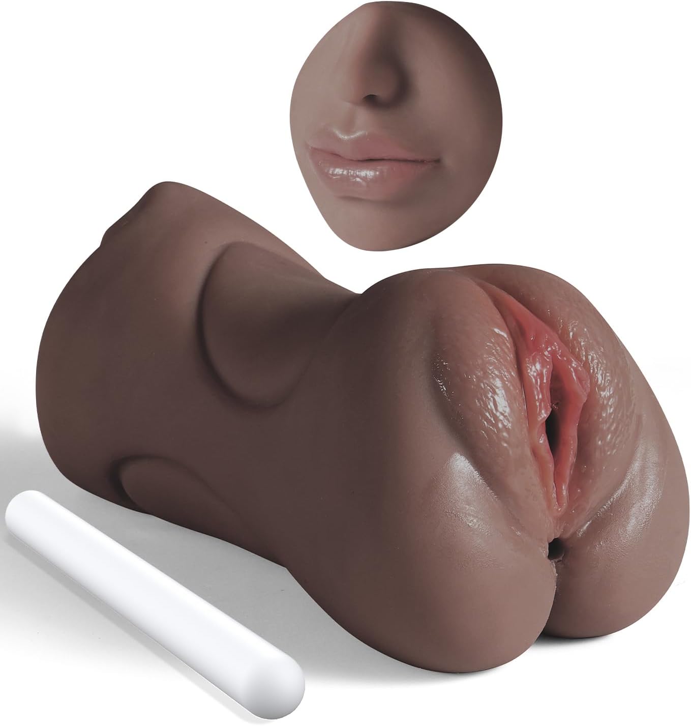 TriMate 3 - in - 1 Oral & Vaginal Pocket Pussy Masturbator - Vixen | Nova Network