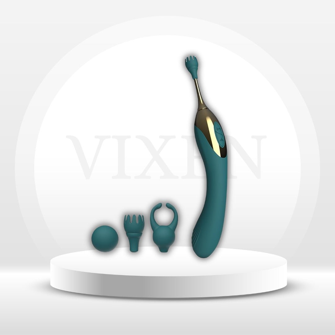 TriMuse G - Spot Precision Vibrator Set with 3 Tips - Vixen | Nova Network