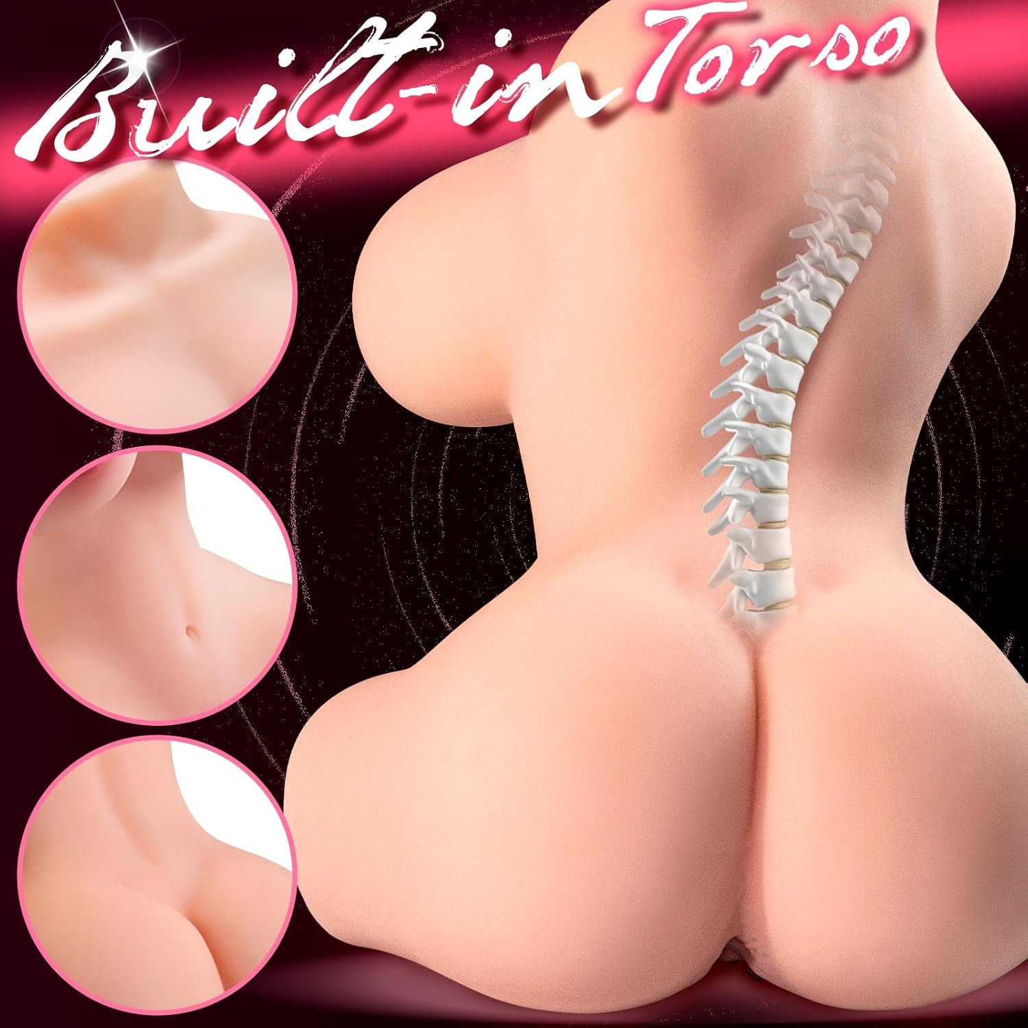 TrinityCurve 3 - in - 1 Pleasure Sex Doll Torso - Vixen | Nova Network