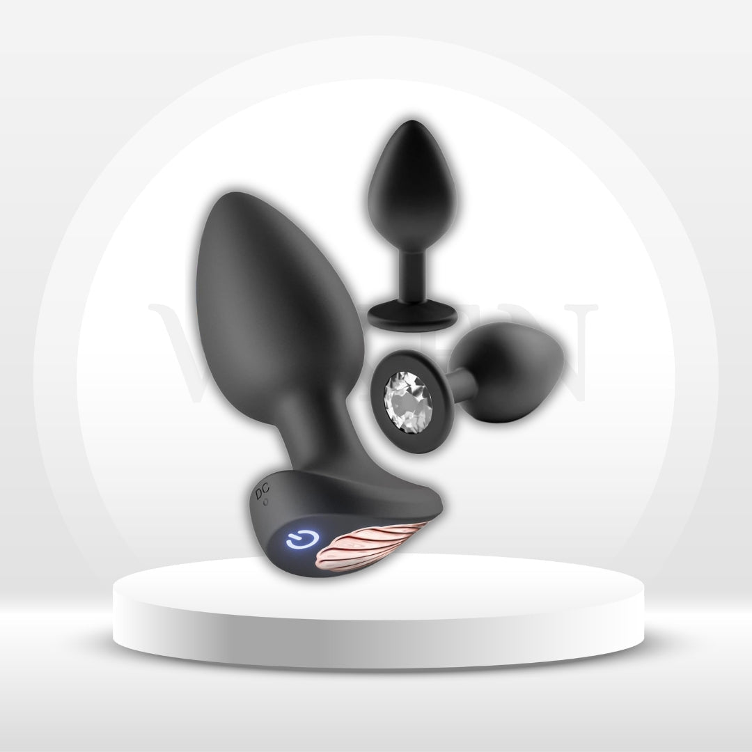 TrioLink 3 - Piece App - Control Anal Plug Set - Vixen | Nova Network
