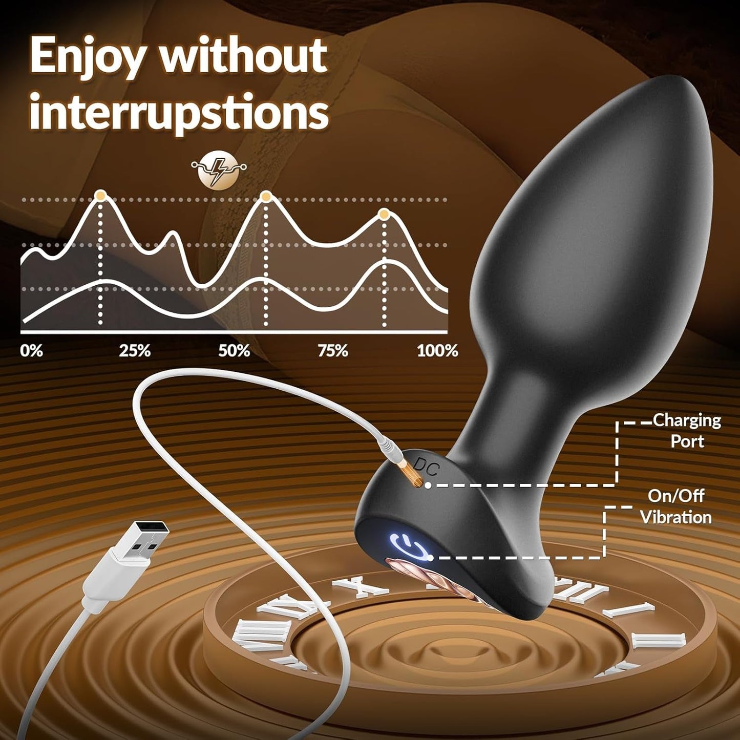 TrioLink 3 - Piece App - Control Anal Plug Set - Vixen | Nova Network