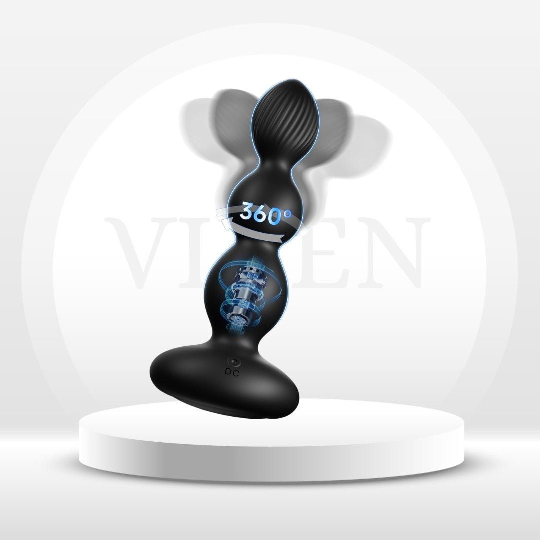 TripleBead App-Control Anal Beads – Rotating Prostate Massager - Vixen Adult Playroom