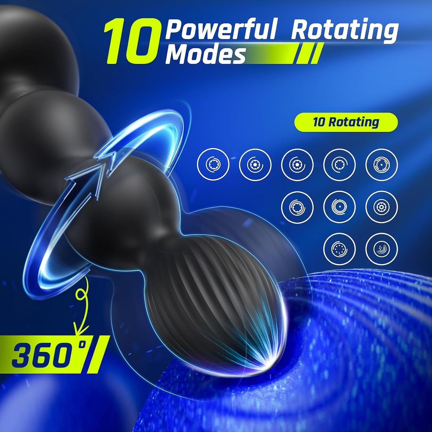 TripleBead App-Control Anal Beads – Rotating Prostate Massager - Vixen Adult Playroom
