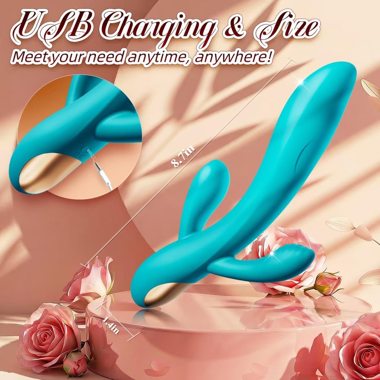 TripleHare Triple Stimulation 3 - in - 1 Rabbit Vibrator - Vixen | Nova Network
