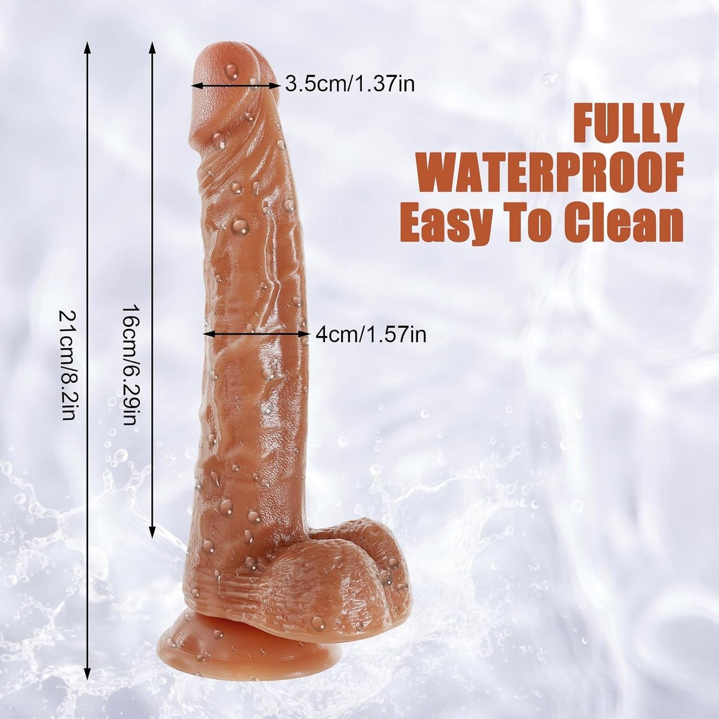 TripleMate Realistic Strap-On Dildo with Bullet Vibe - Vixen | Nova Network