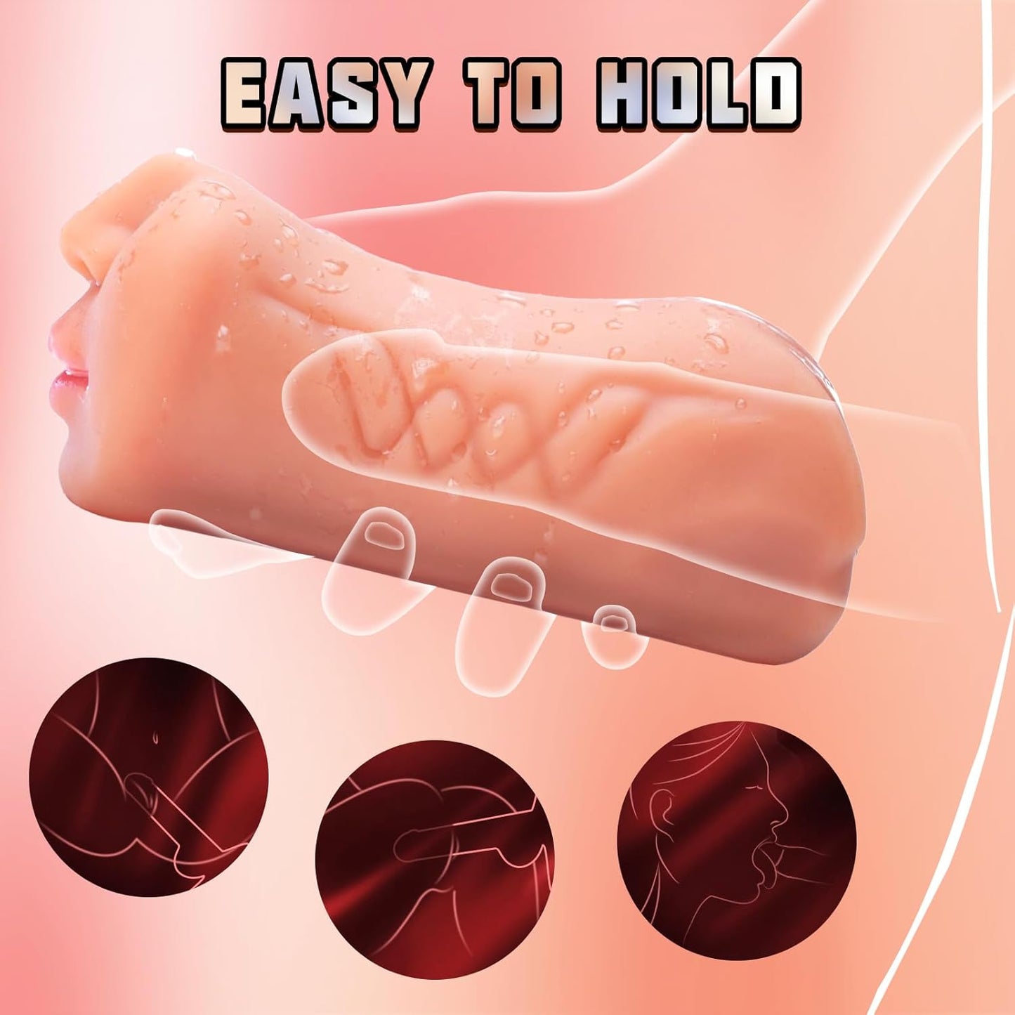 TripleThrill 3 - in - 1 Realistic Pocket Pussy Stroker - Vixen | Nova Network