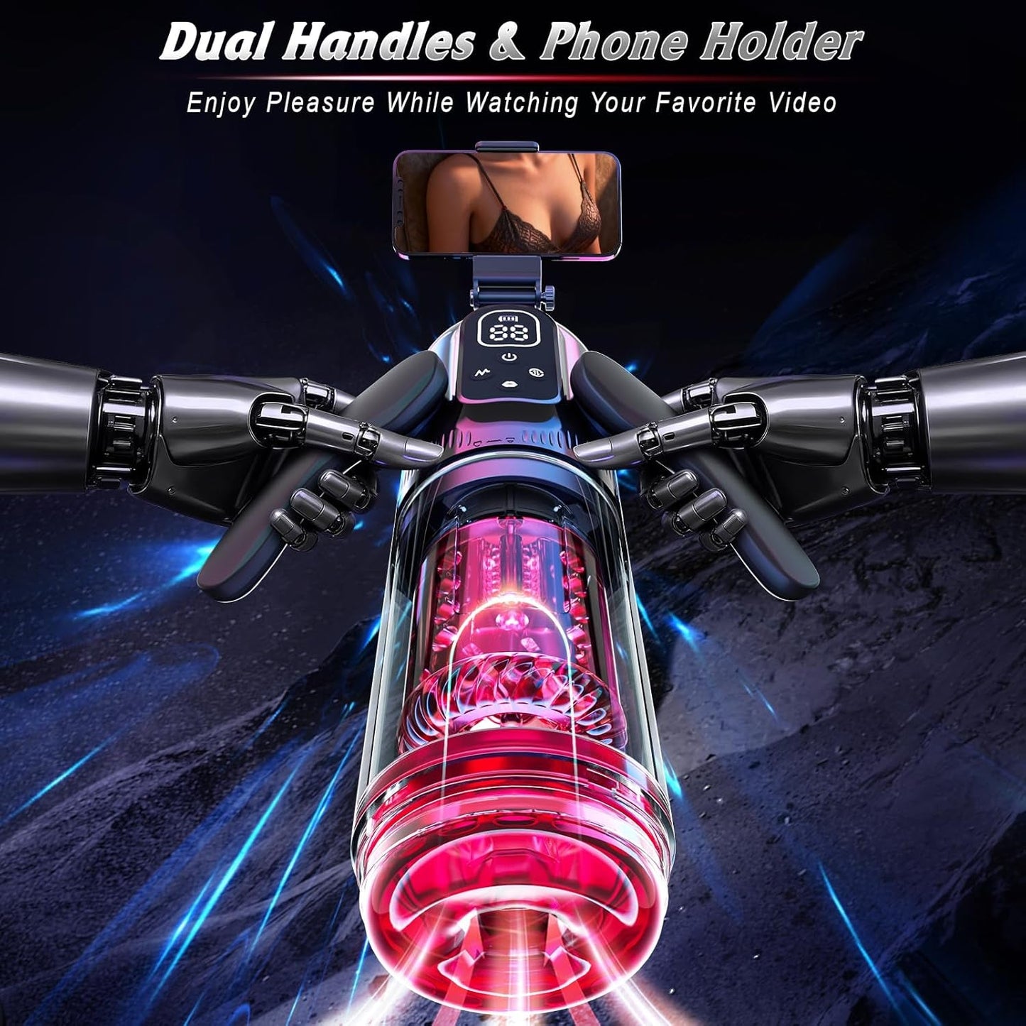 TripleTorque Auto Stroker 7 Thrust + 7 Suction Modes - Vixen | Nova Network
