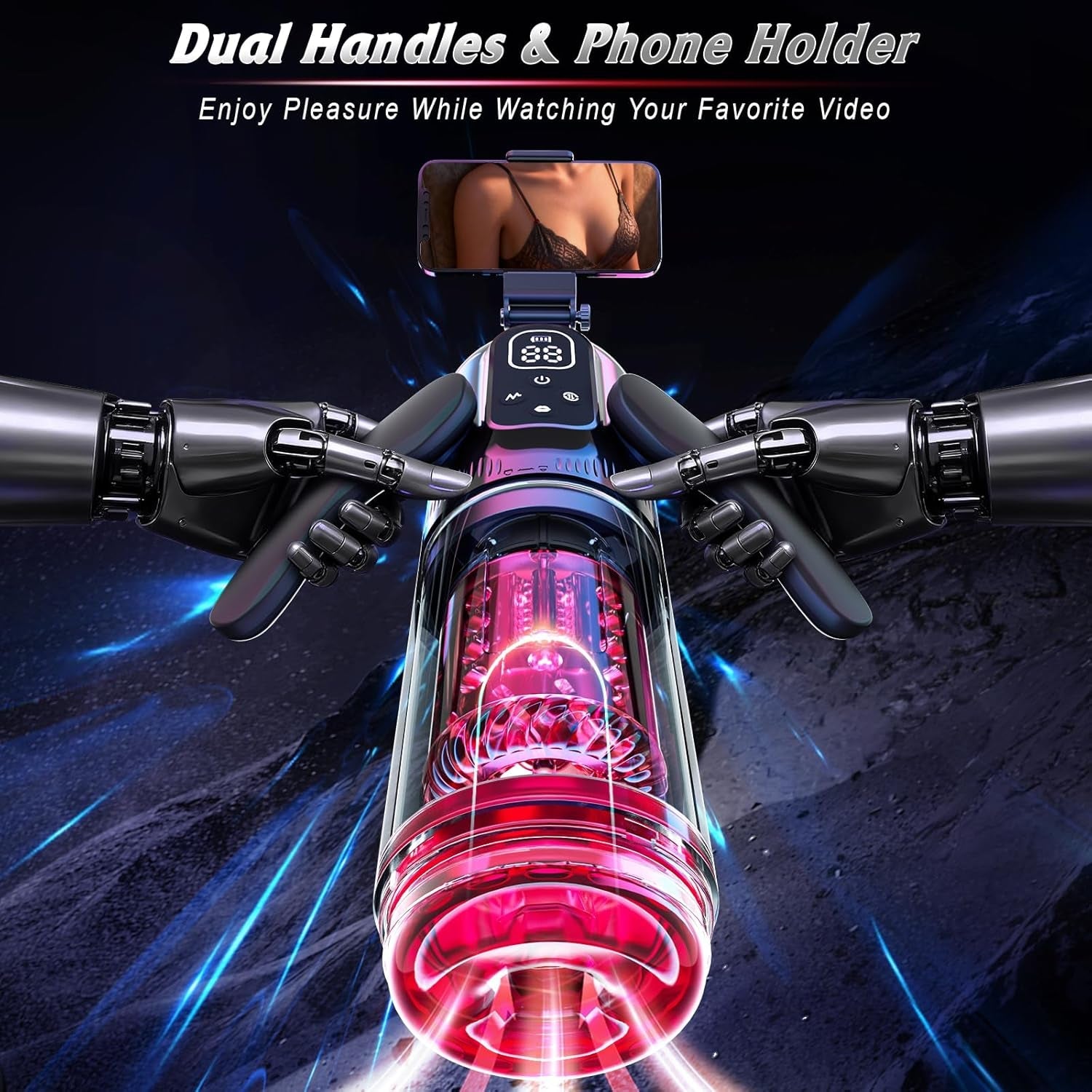 TripleTorque Auto Stroker 7 Thrust + 7 Suction Modes - Vixen | Nova Network