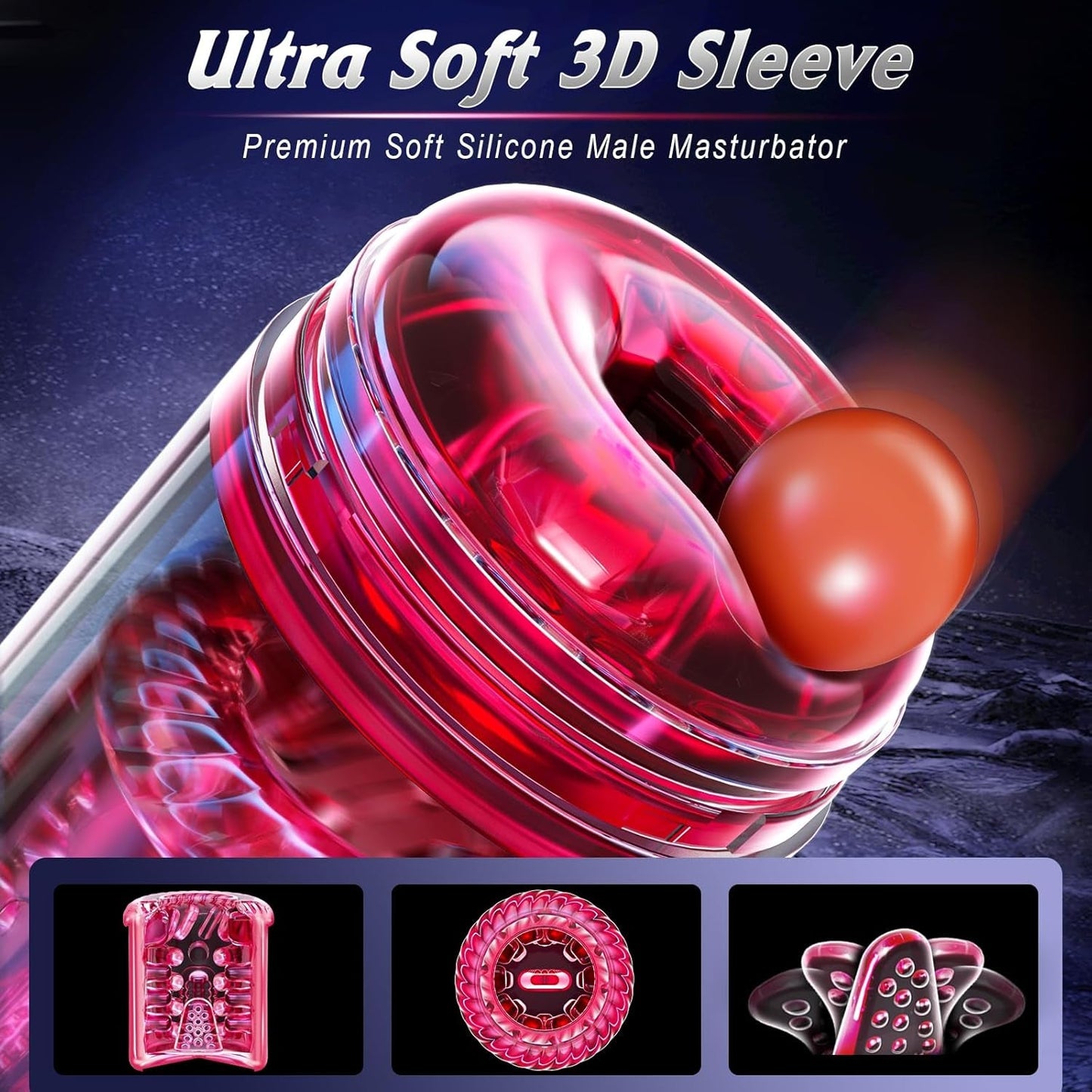 TripleTorque Auto Stroker 7 Thrust + 7 Suction Modes - Vixen | Nova Network
