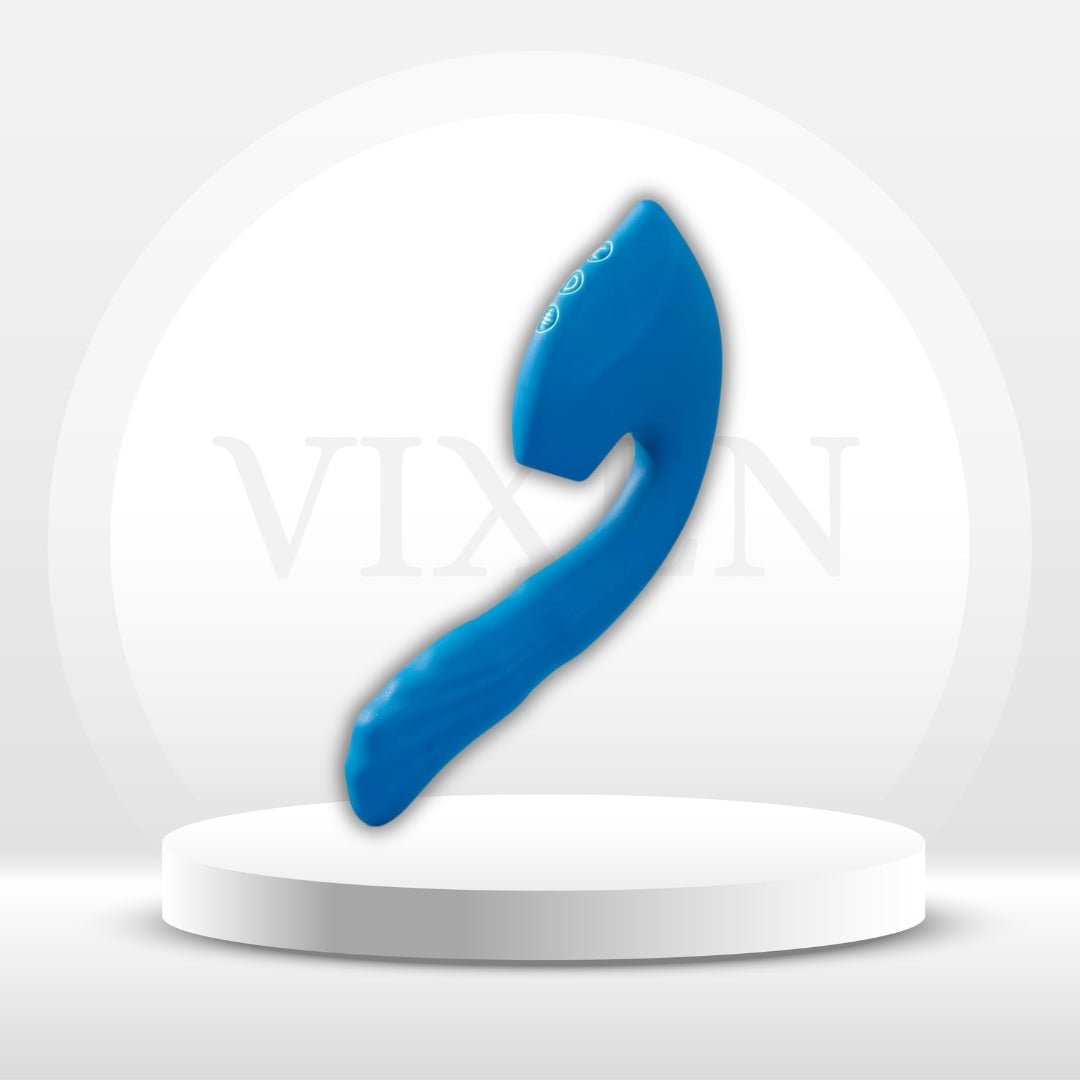 TripleVelvet 3-in-1 Rabbit Vibrator | Suction, Thrust & Vibe - Vixen | Nova Network