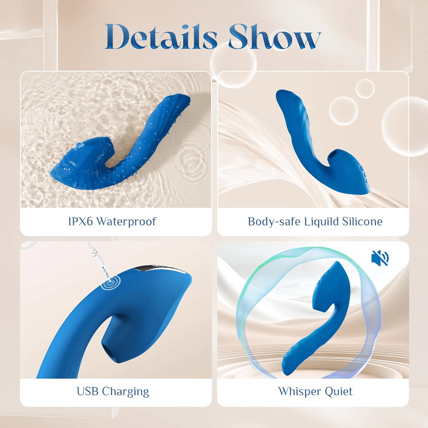 TripleVelvet 3-in-1 Rabbit Vibrator | Suction, Thrust & Vibe - Vixen | Nova Network
