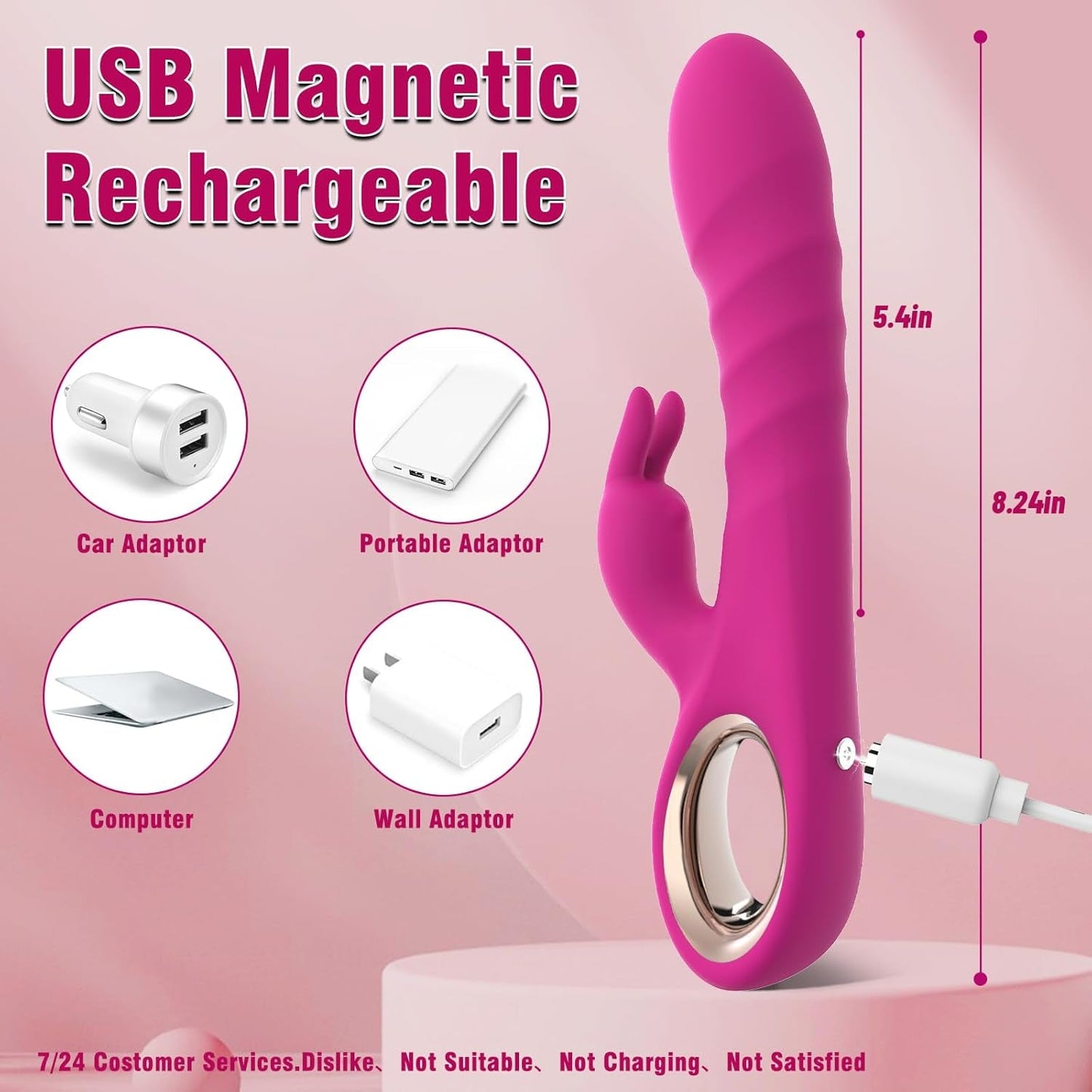 TriPulse Thrusting Rabbit Vibrator - Vixen | Nova Network