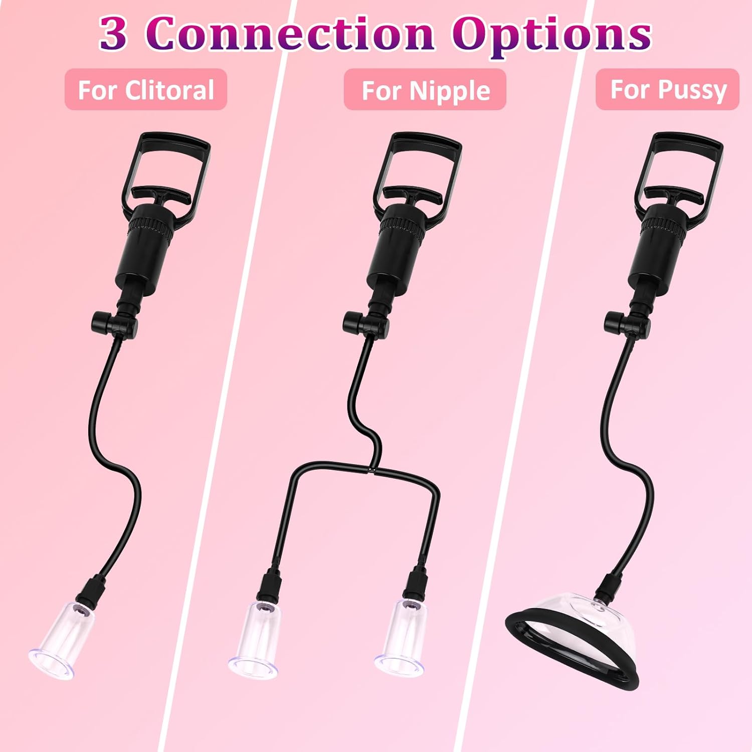 TriSuction 3 - in - 1 Pleasure Pussy Pump - Vixen | Nova Network