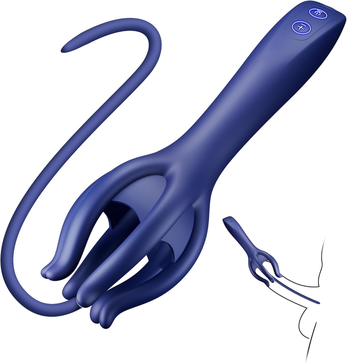 TriTrainer 3 - in - 1 Male Vibrator & Urethral Sound - Vixen | Nova Network