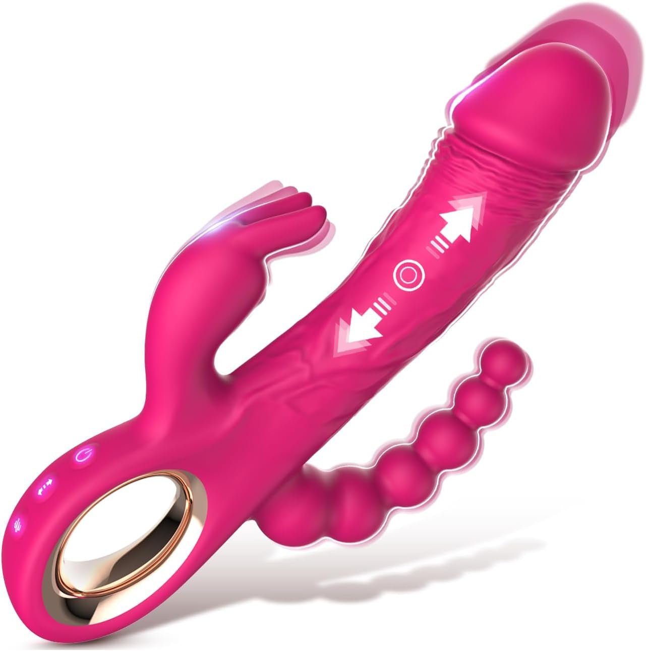 TriVibe 3 - Zone Thrusting Rabbit Vibrator - Vixen | Nova Network