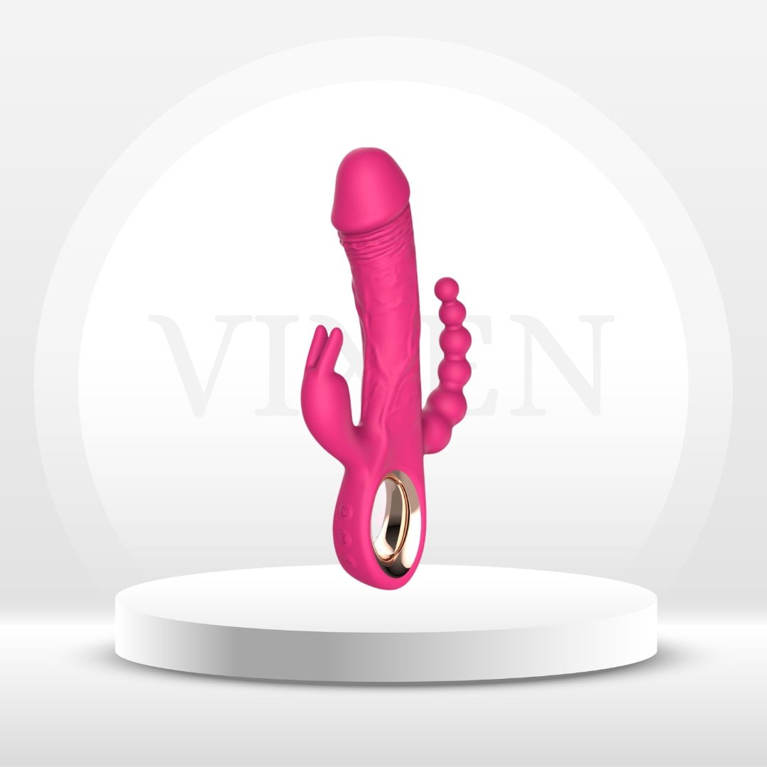 TriVibe 3 - Zone Thrusting Rabbit Vibrator - Vixen | Nova Network