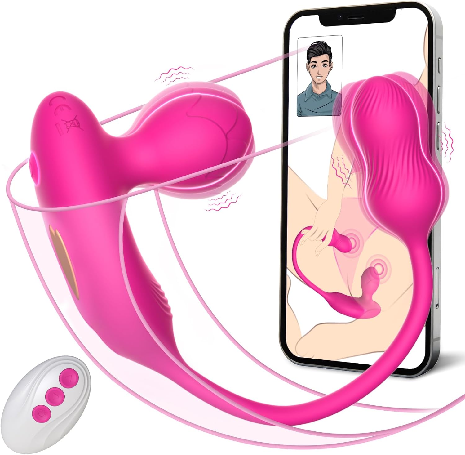 TrixPulse 3 - in - 1 App - Controlled Egg Panty Vibrator - Vixen | Nova Network