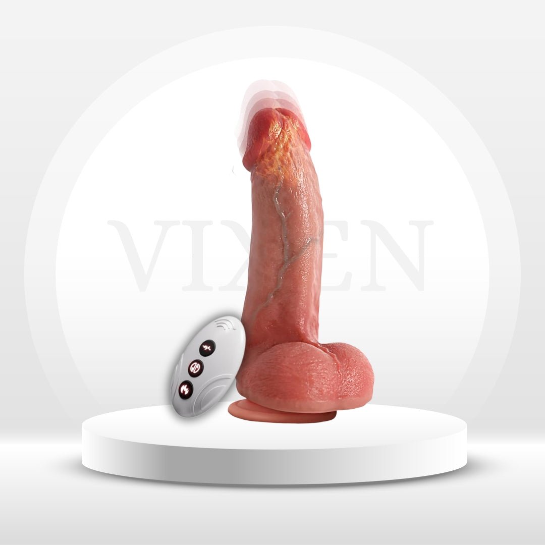 TrueHeat Realistic Thrusting Heating Dildo Vibrator - Vixen | Nova Network
