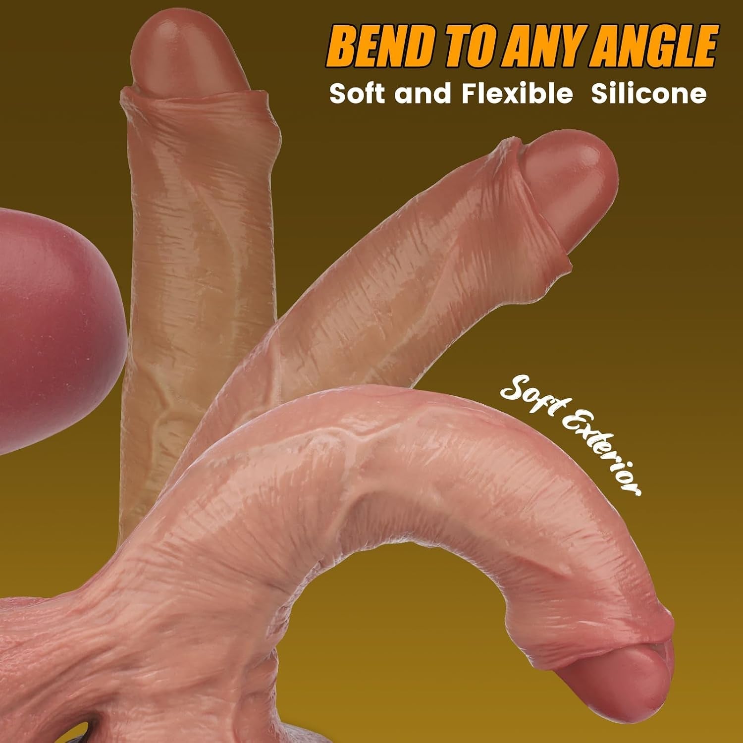 TrueHood 8" Uncut Realistic Dildo - Vixen Adult Playroom