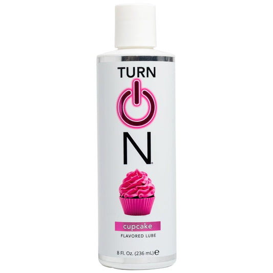 Turn On Cupcake Flavored Water - Based Personal Lubricant | Condom Safe, Sugar - Free Premium Lube for Men, Women, and Couples, 8 fl oz - Vixen | Nova Network