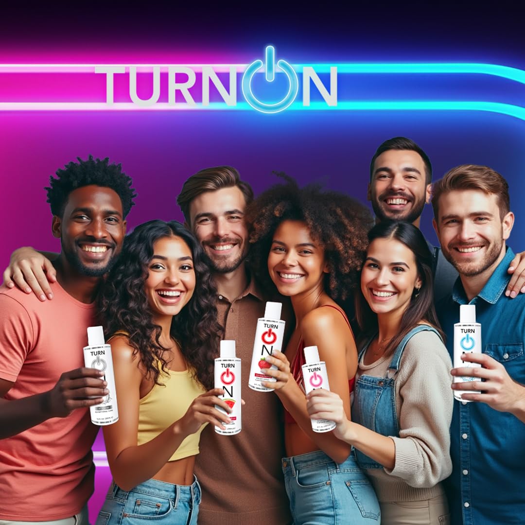 Turn On Cupcake Flavored Water - Based Personal Lubricant | Condom Safe, Sugar - Free Premium Lube for Men, Women, and Couples, 8 fl oz - Vixen | Nova Network