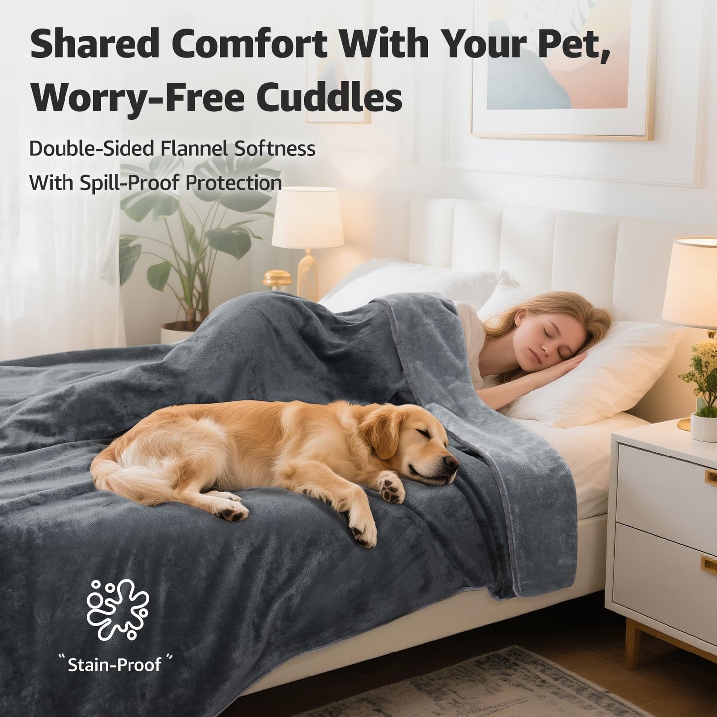Twin Leakproof Intimate Flannel Blanket - Vixen | Nova Network