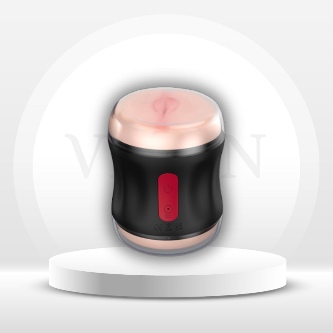 TwinGate Open-Ended Stroker | Dual Motors, 9 Vibrations - Vixen Adult Playroom