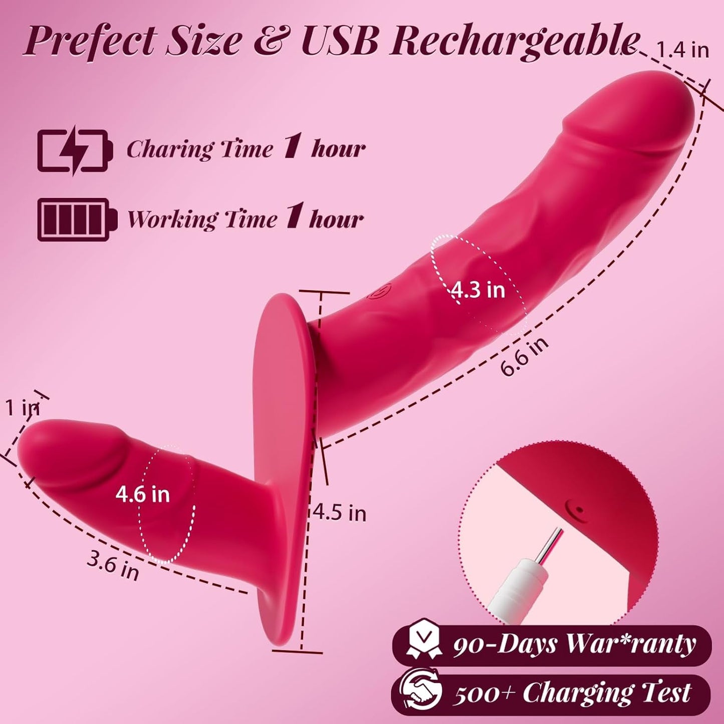 TwinPlay App-Control Vibrating Double Strap-On Dildo - Vixen | Nova Network